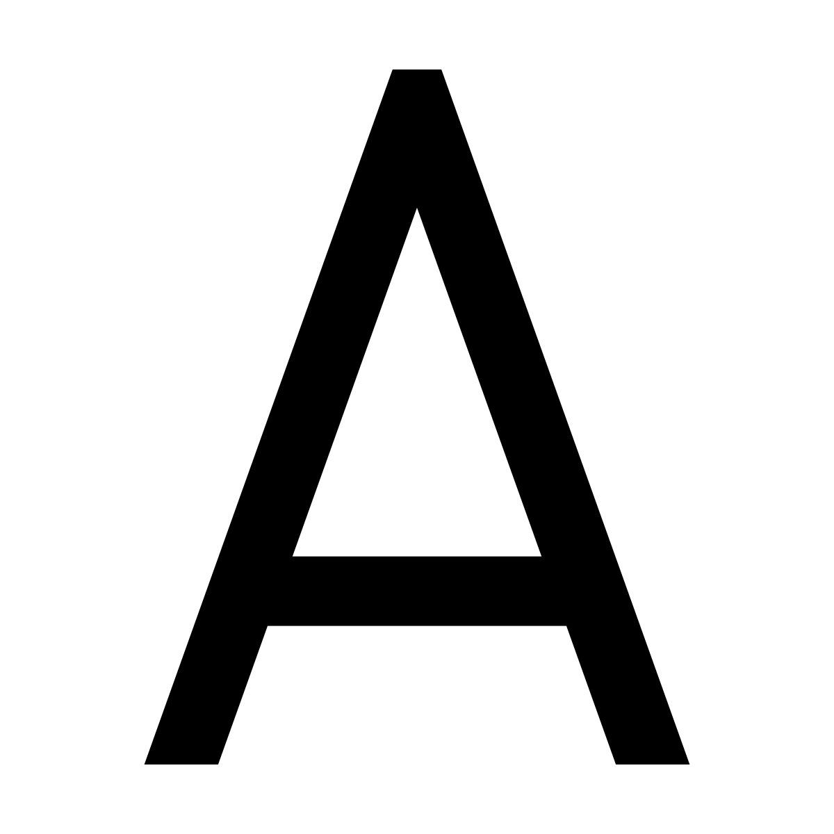 forma regular style typography icon