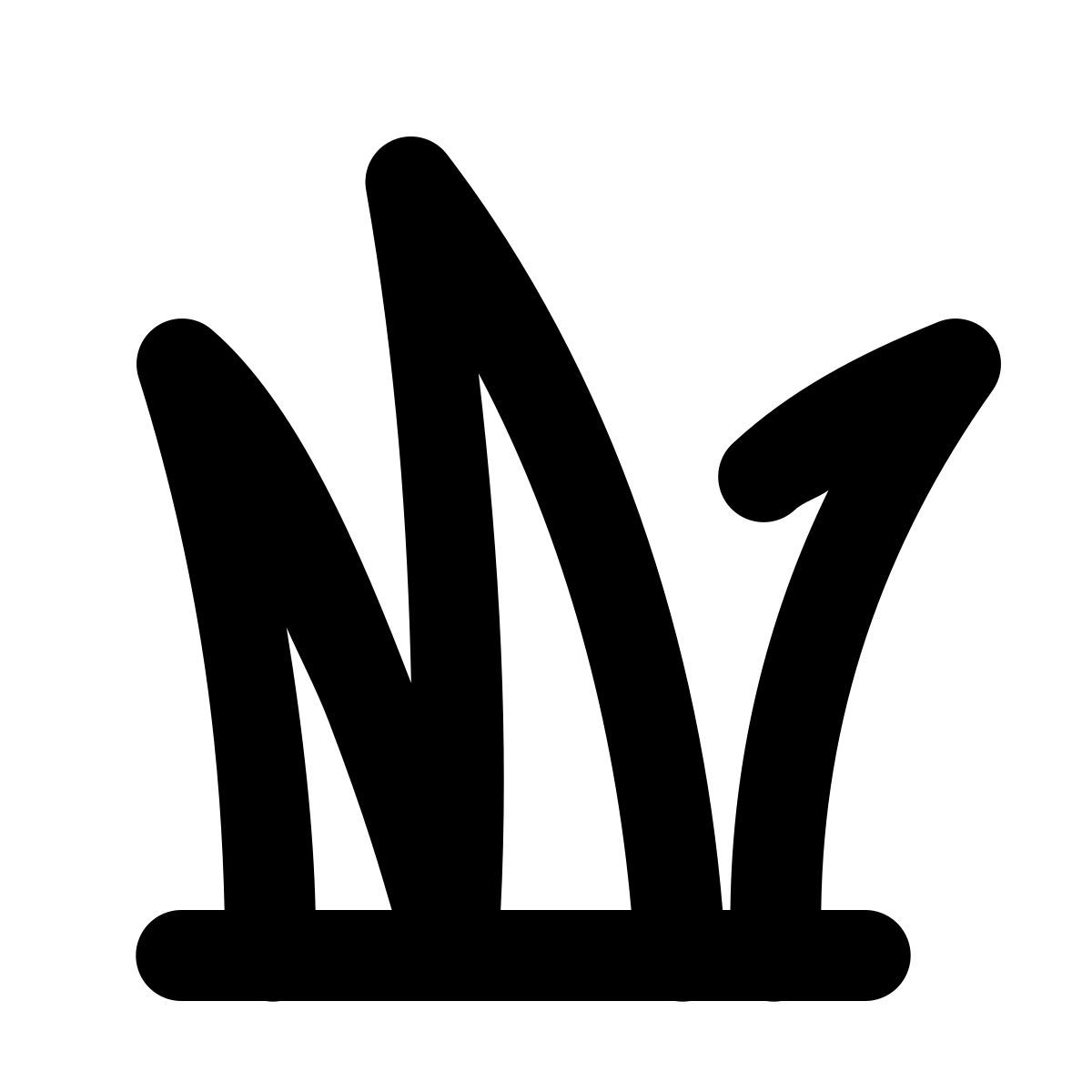 forma regular style césped icon