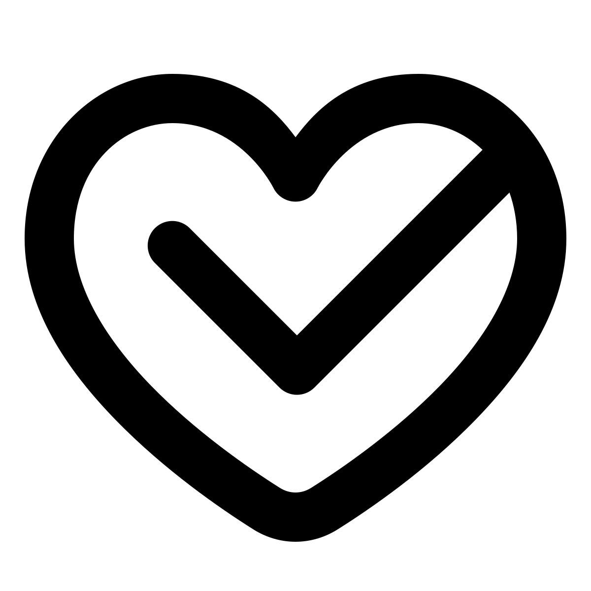 forma regular style heart health icon