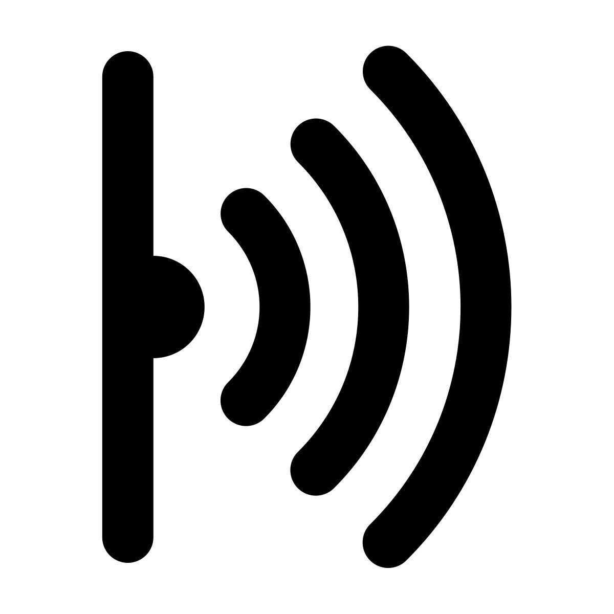 forma regular style 红外光束发送 icon