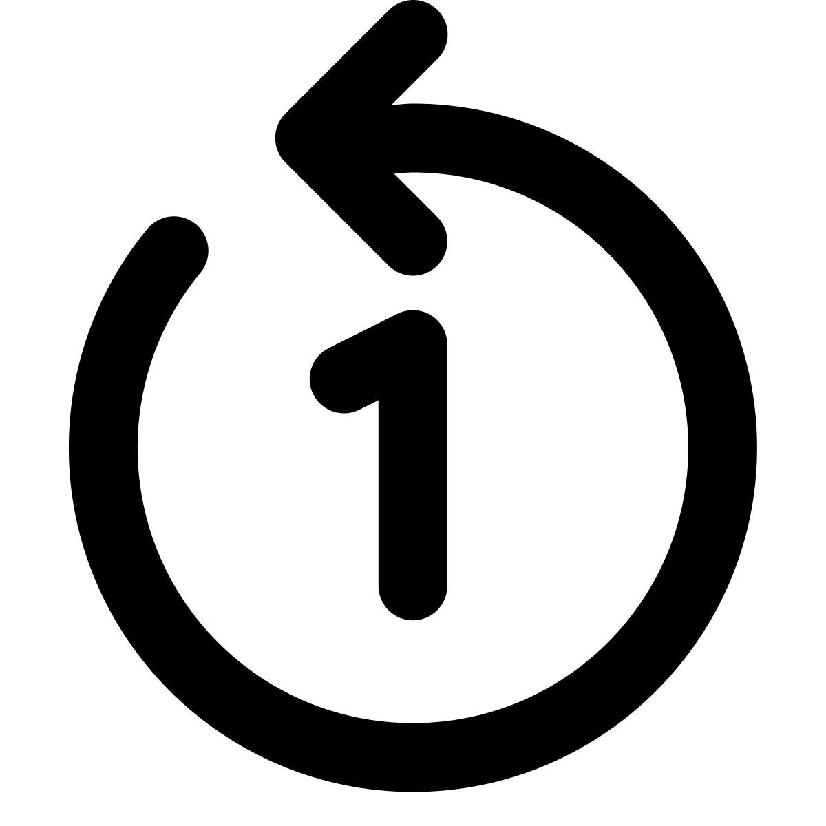 forma regular style 마지막 시간 icon