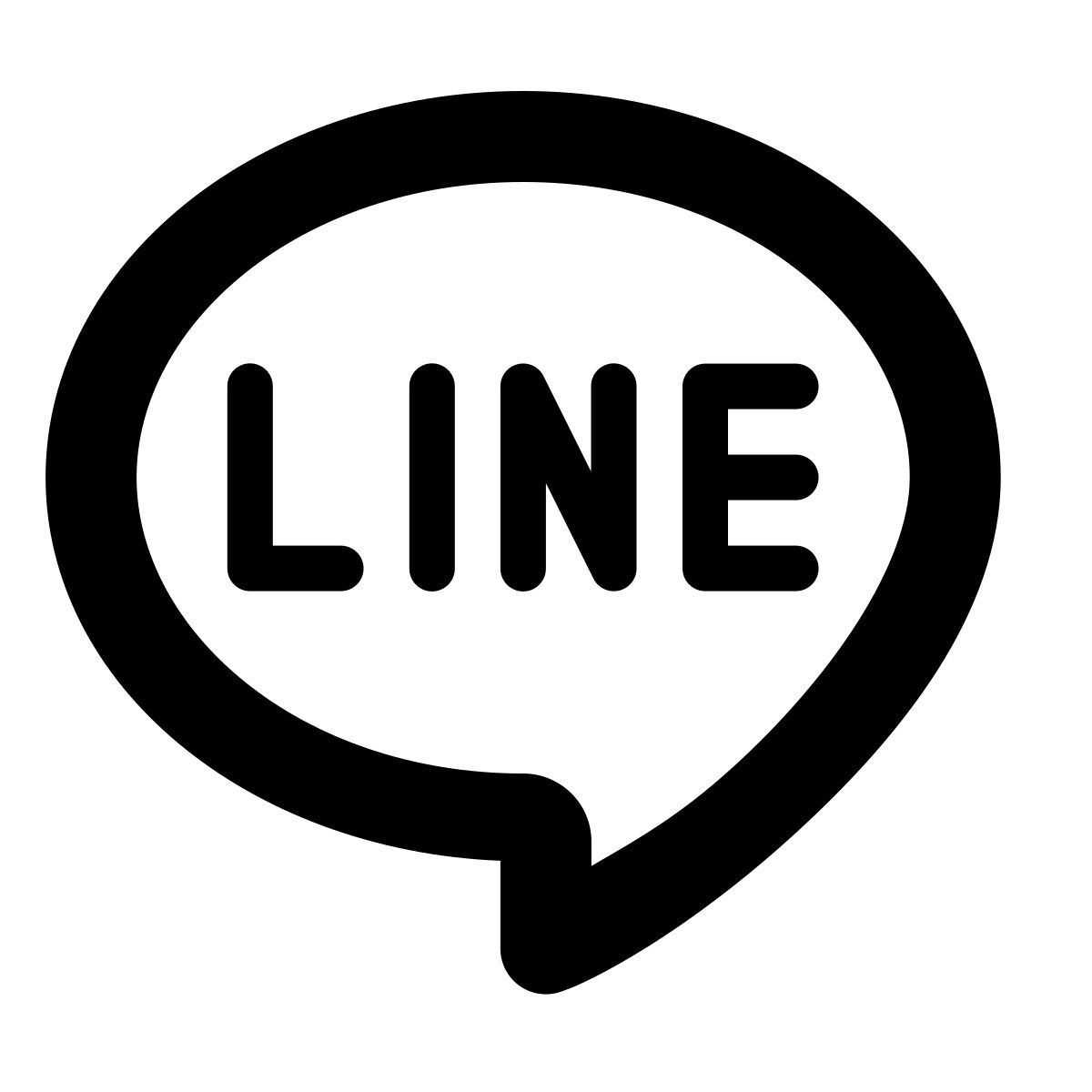 forma regular style line icon