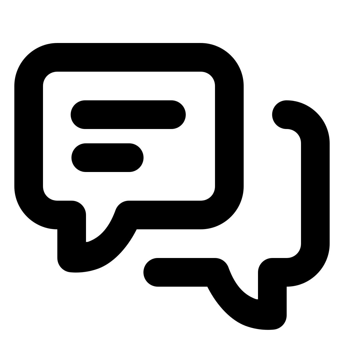 forma regular style 消息 icon