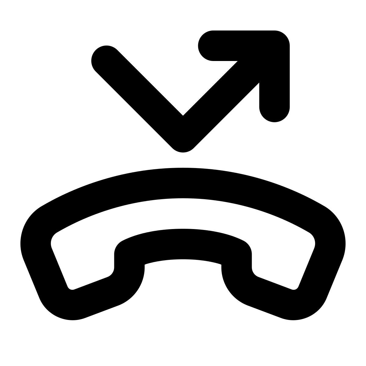 forma regular style chiamata persa icon