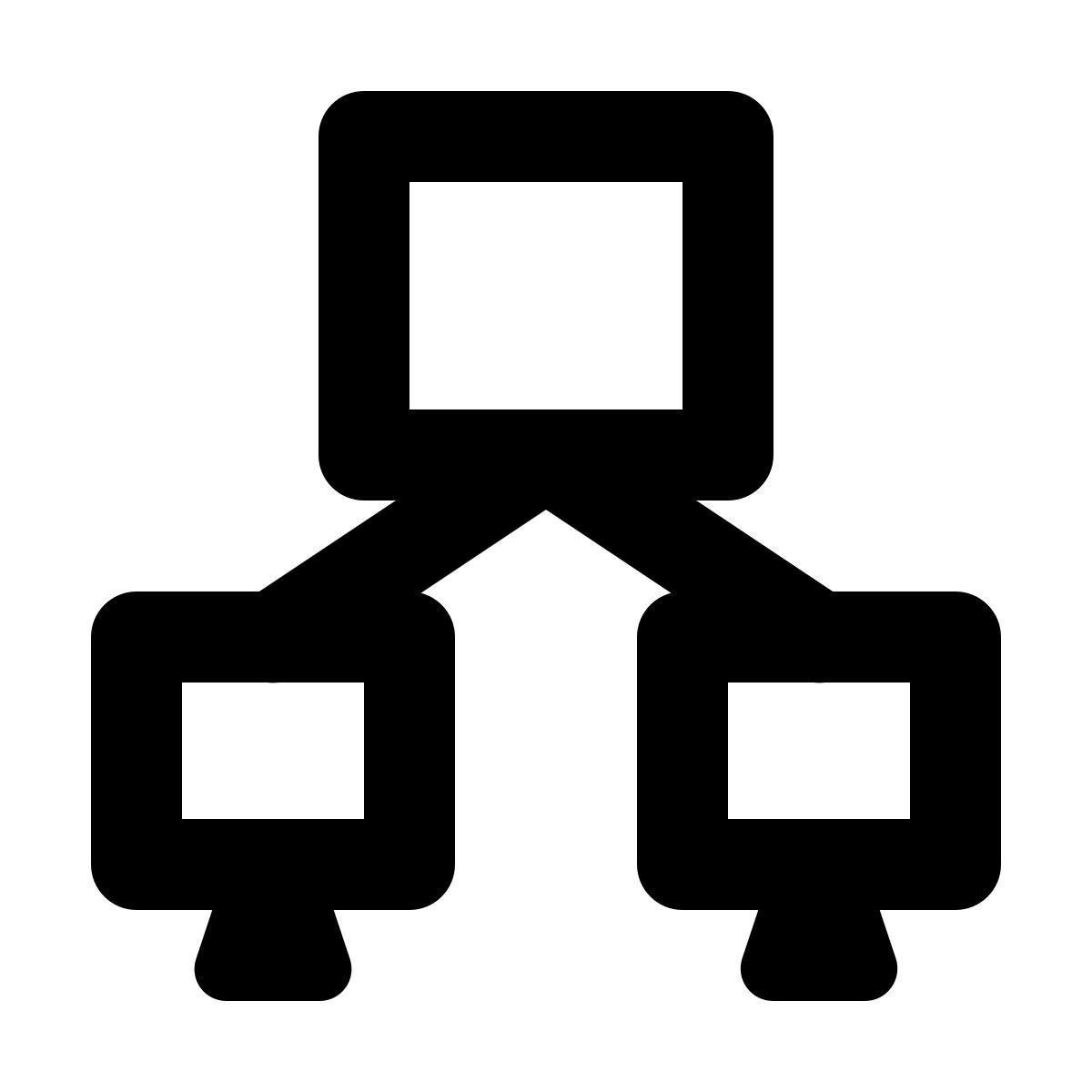 forma regular style 네트워킹 관리자 icon