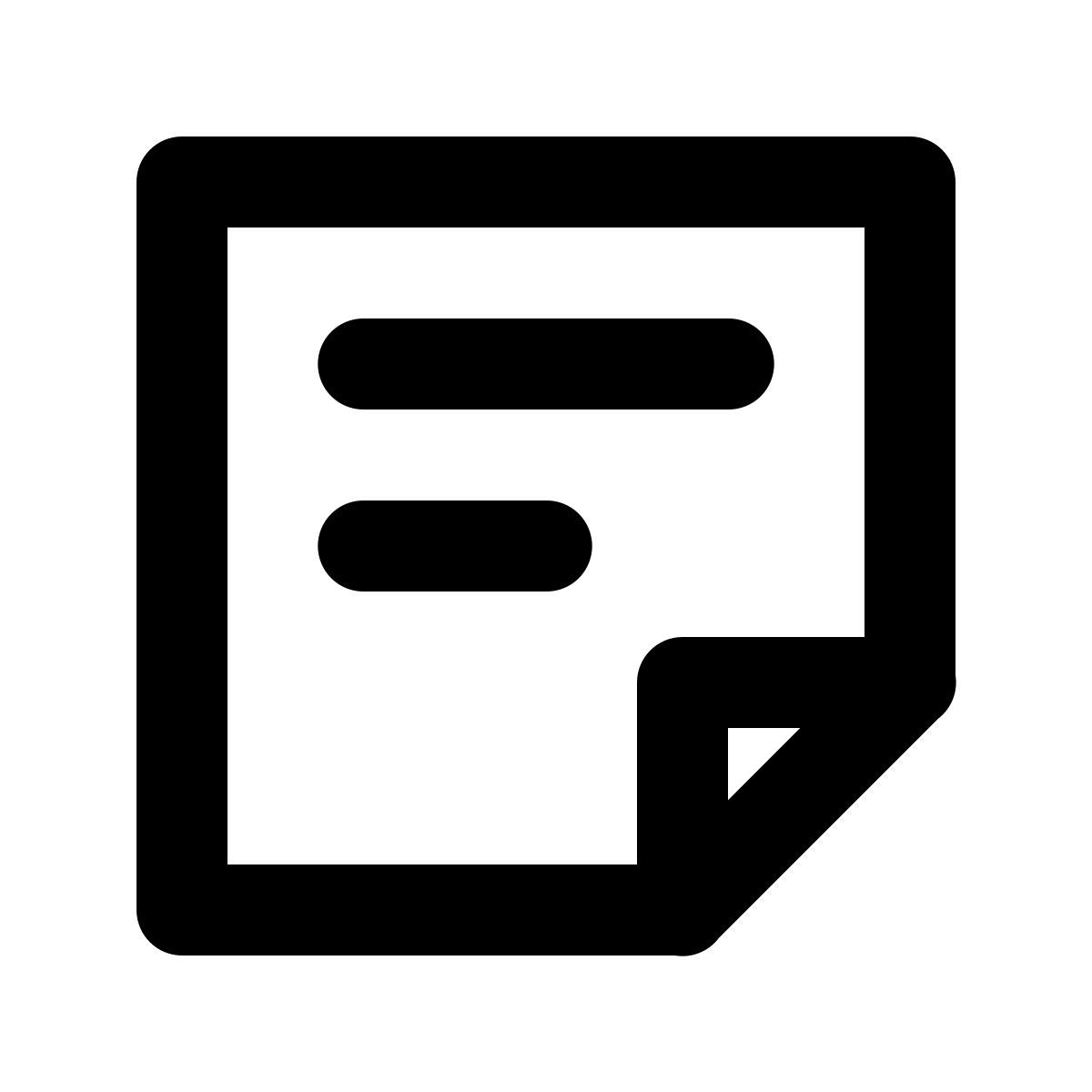 forma regular style note icon