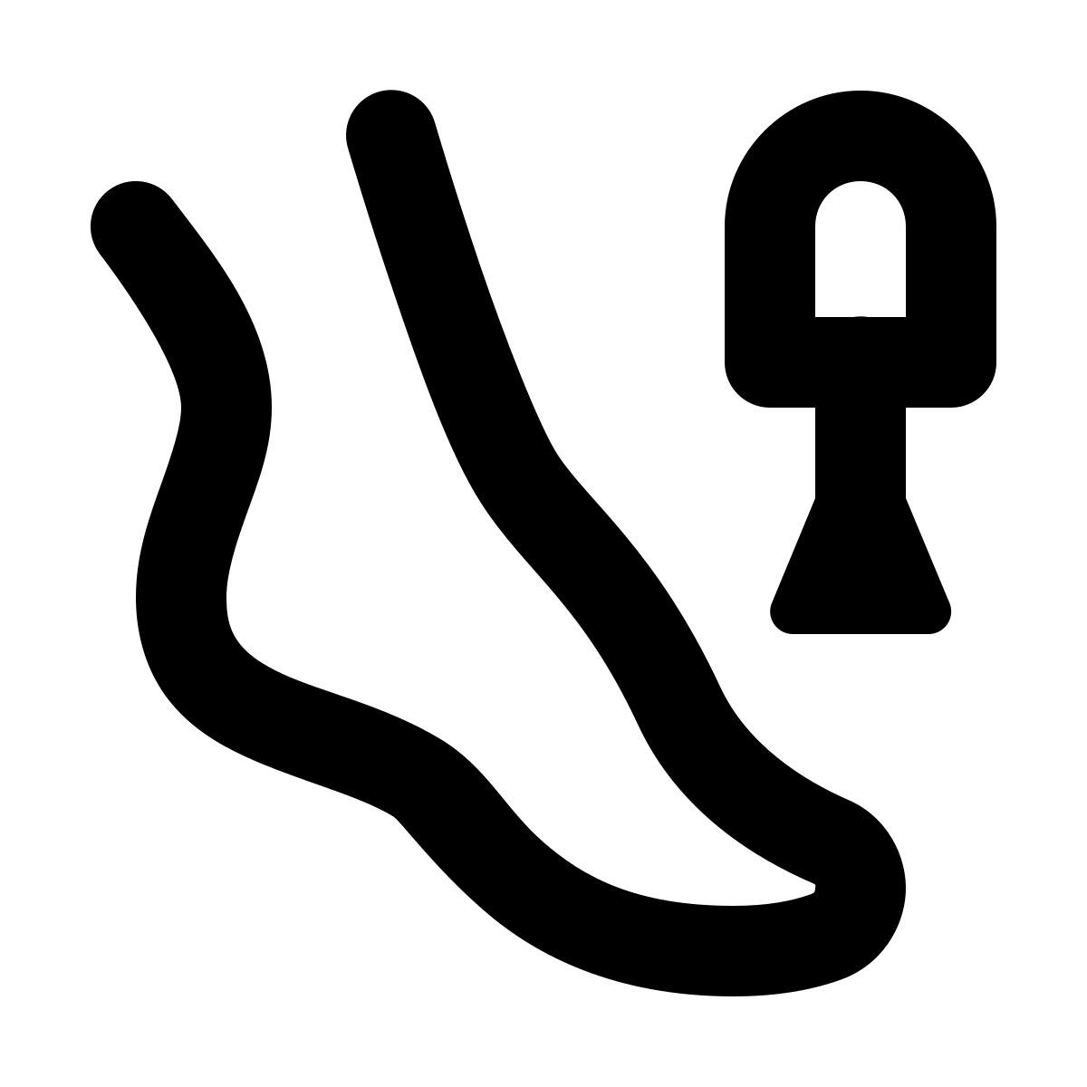 forma regular style pedicure icon