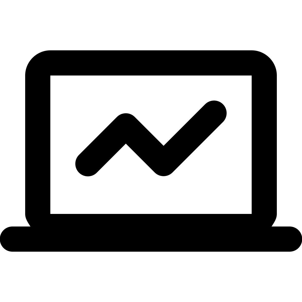 forma regular style macbook de rendimiento icon