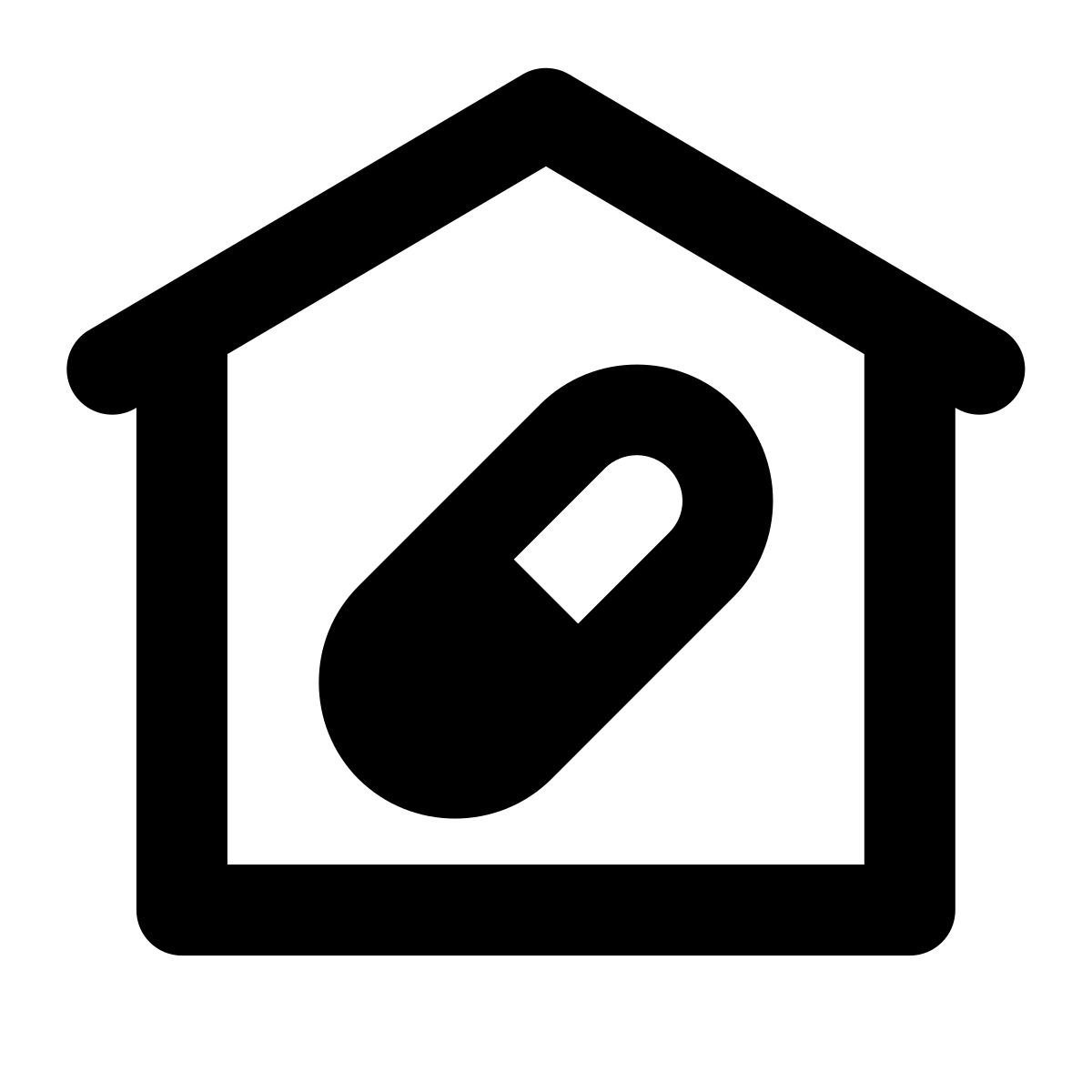 forma regular style apotheke shop icon