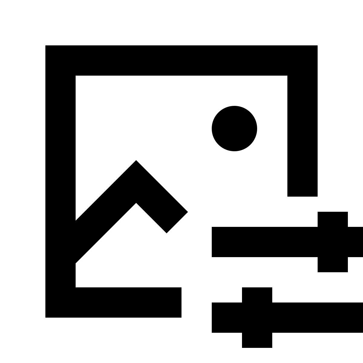 forma regular style editor de fotografia icon