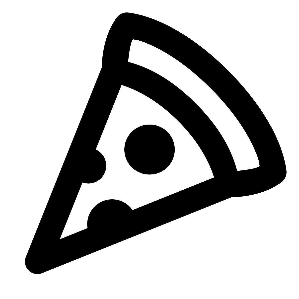 forma regular style pizza icon