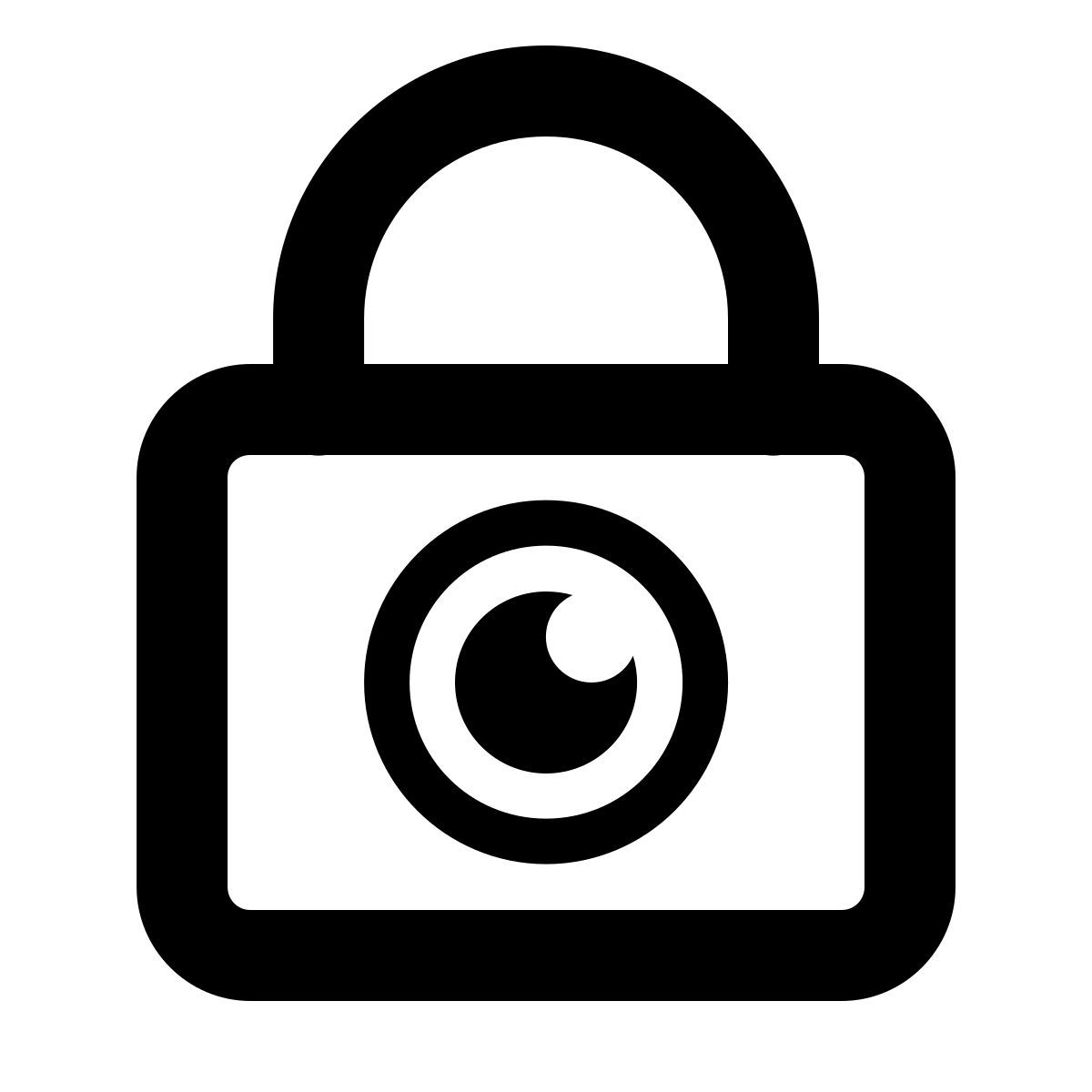 forma regular style privacy icon