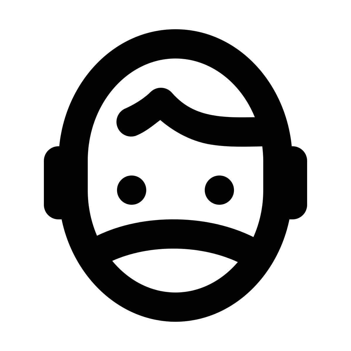 forma regular style máscara de protección icon