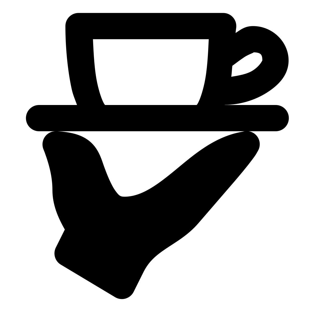 forma regular style ristorante pickup icon