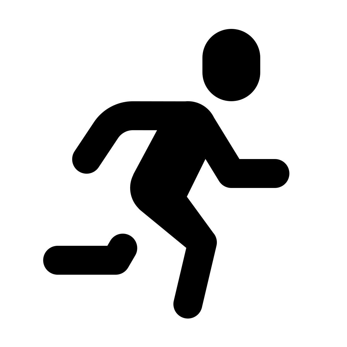 forma regular style 跑步 icon