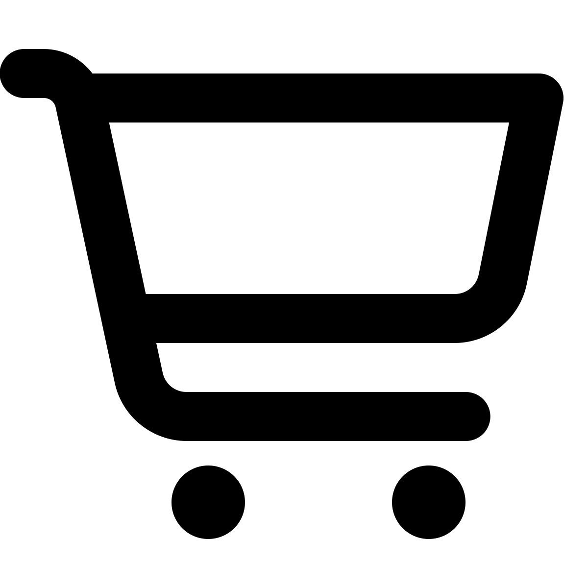 forma regular style shopping cart icon