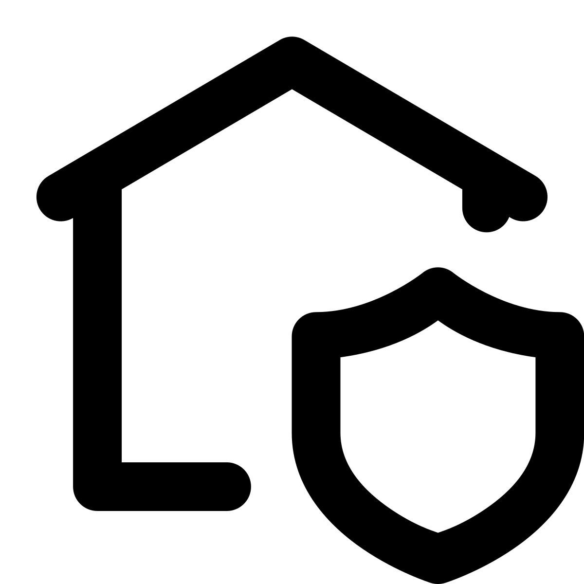 forma regular style 스마트 홈 실드 icon