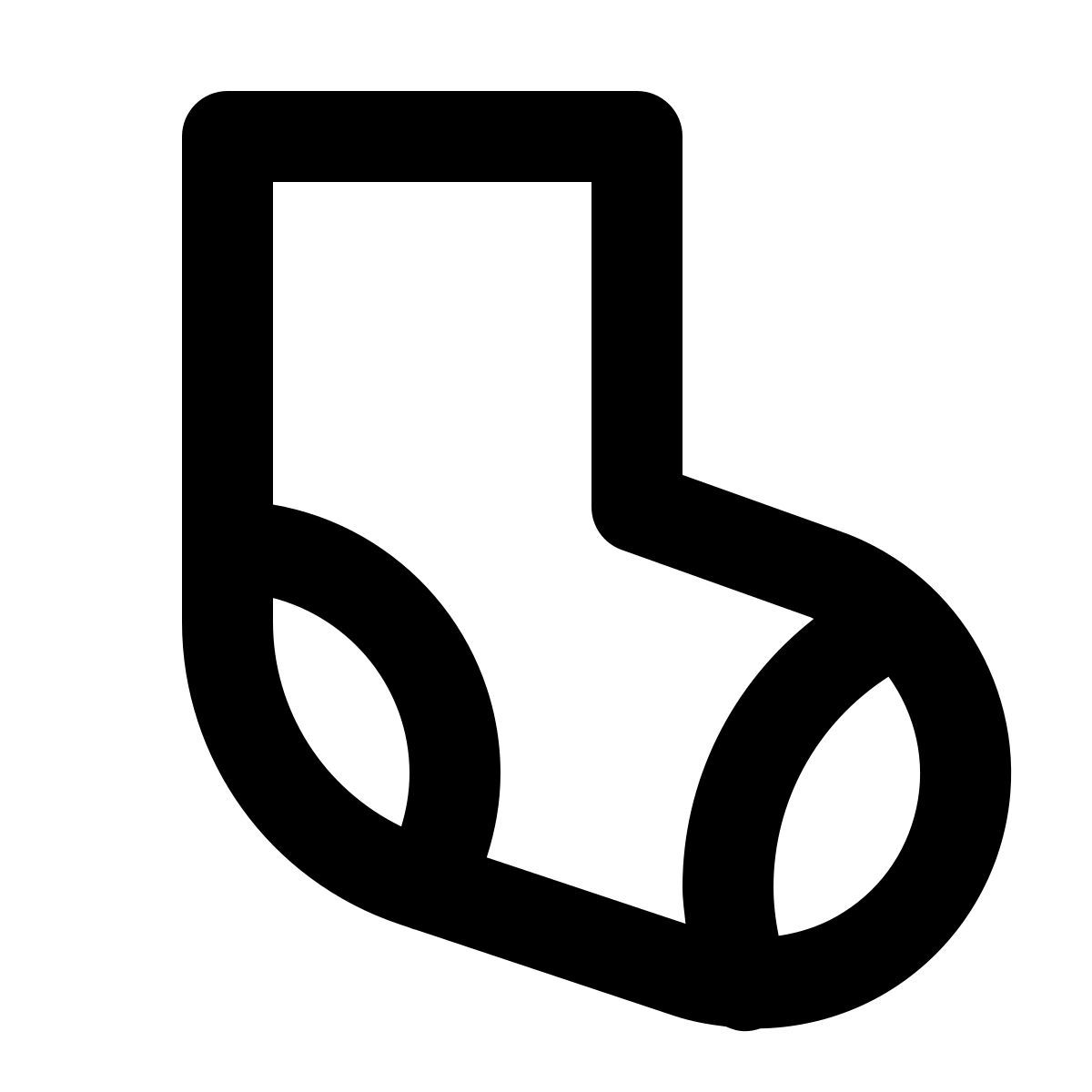 forma regular style calzini icon