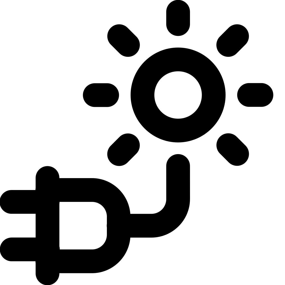 forma regular style 太阳能 icon