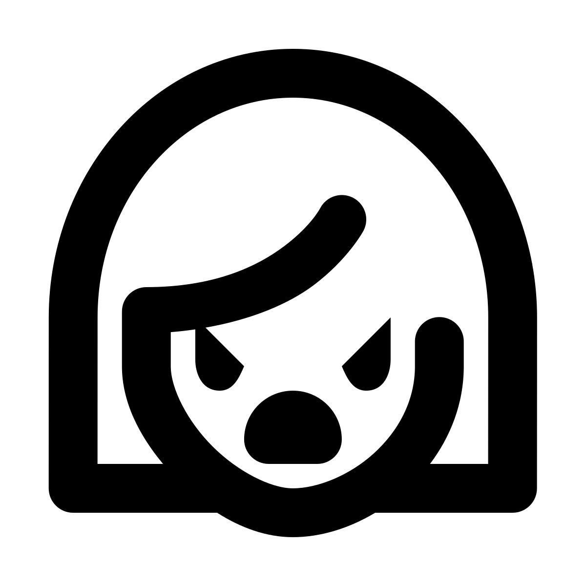 forma regular style 욕설 여성 icon