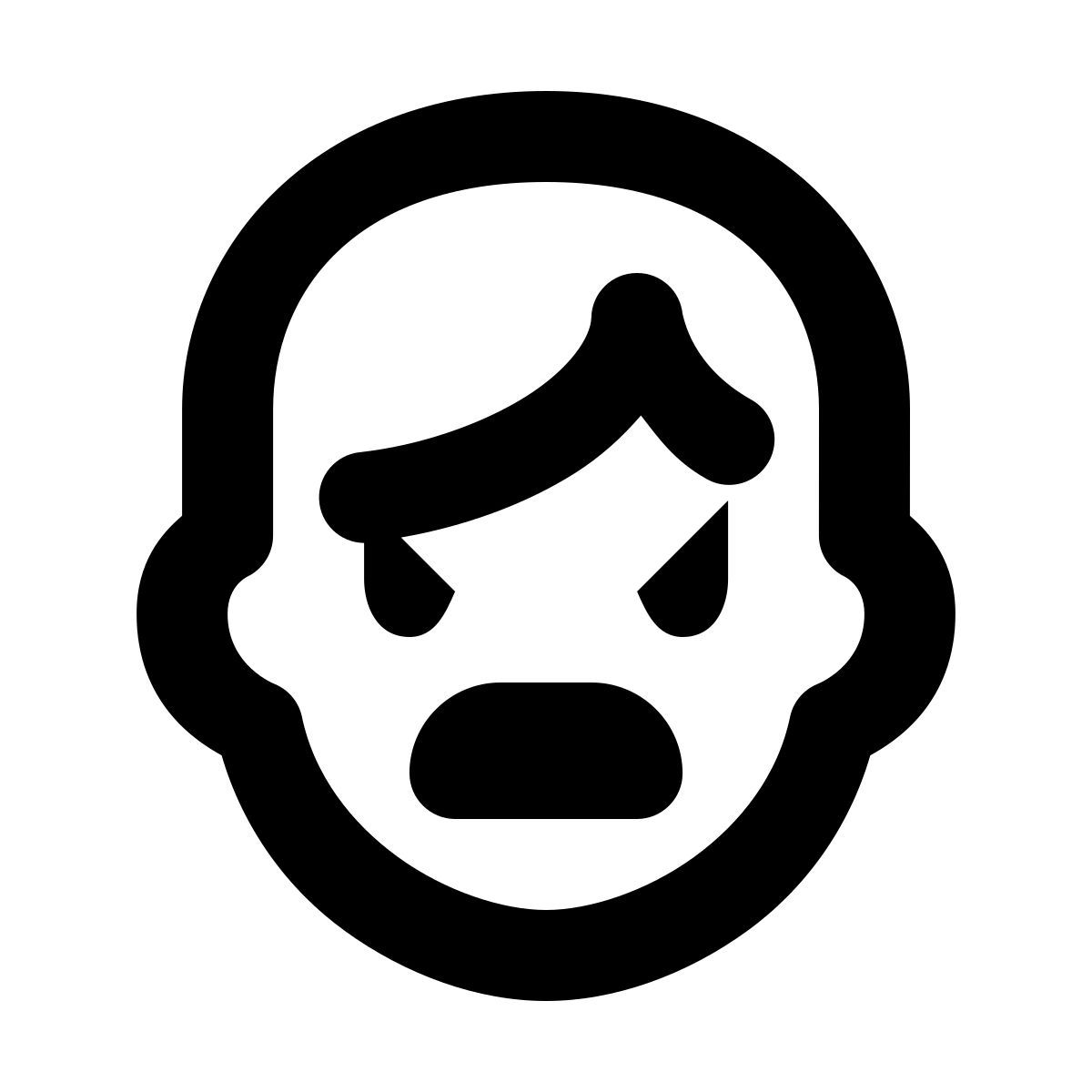 forma regular style mad icon