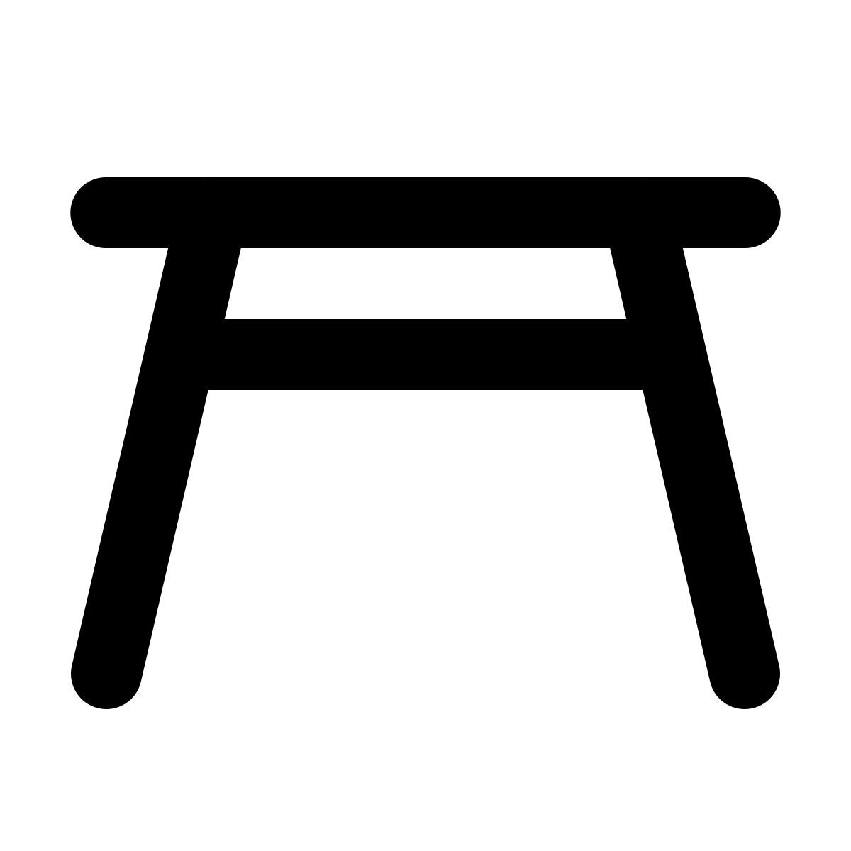 forma regular style tavolo icon