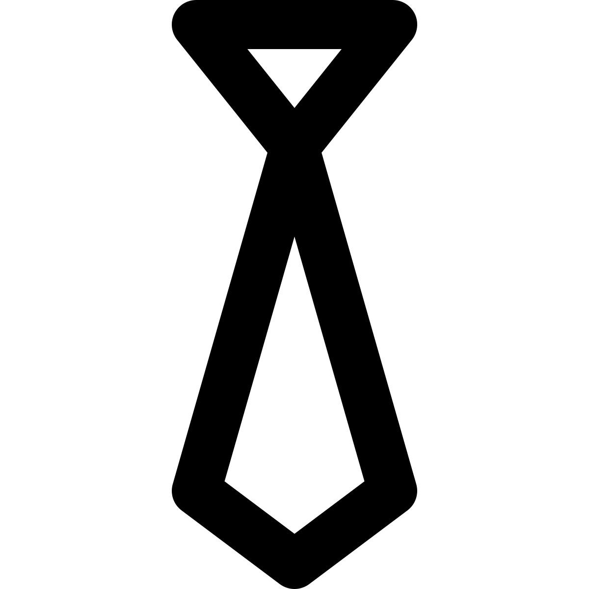 forma regular style cravatta icon