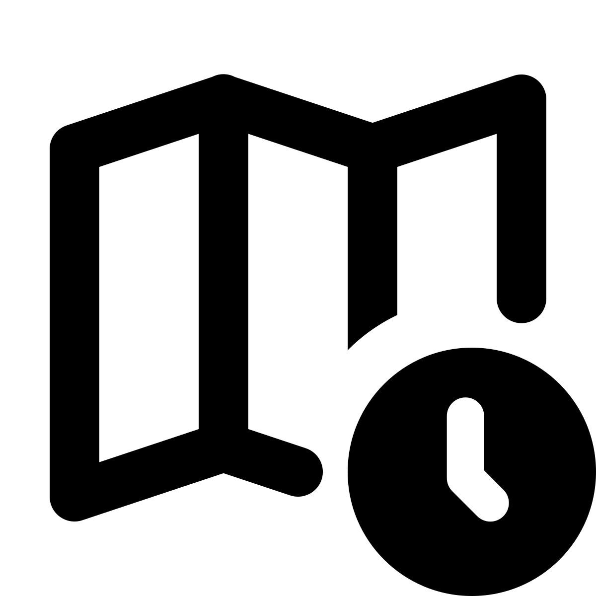 forma regular style 시간대 icon