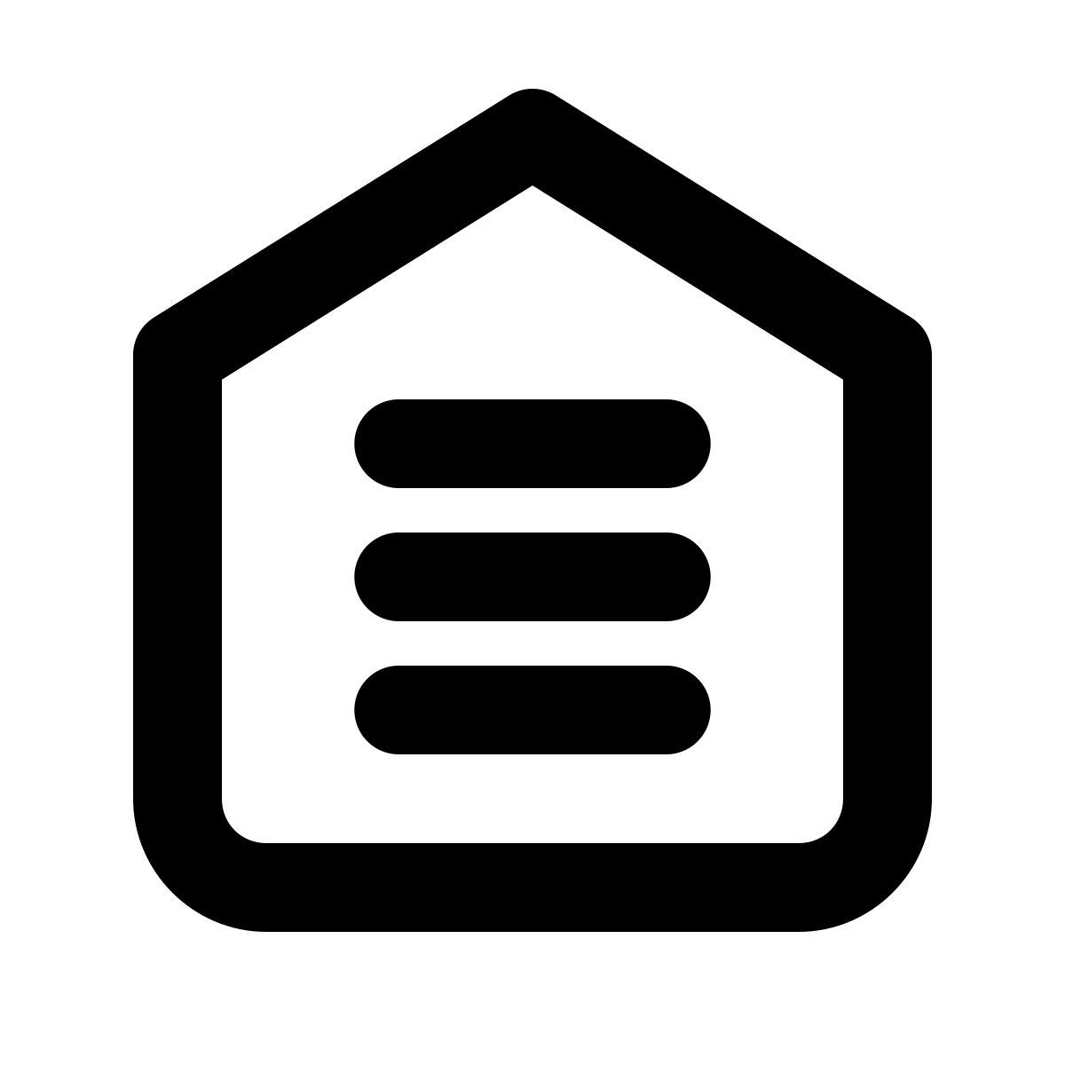 forma regular style top menu icon