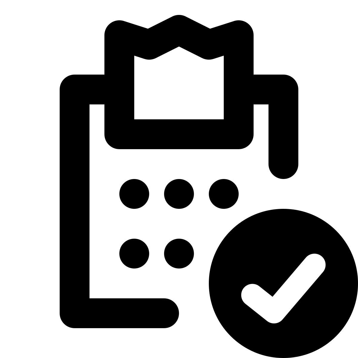 forma regular style transaction approuvée icon