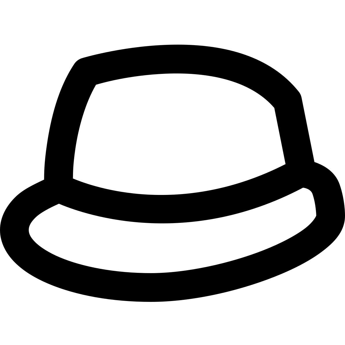forma regular style sombreros icon