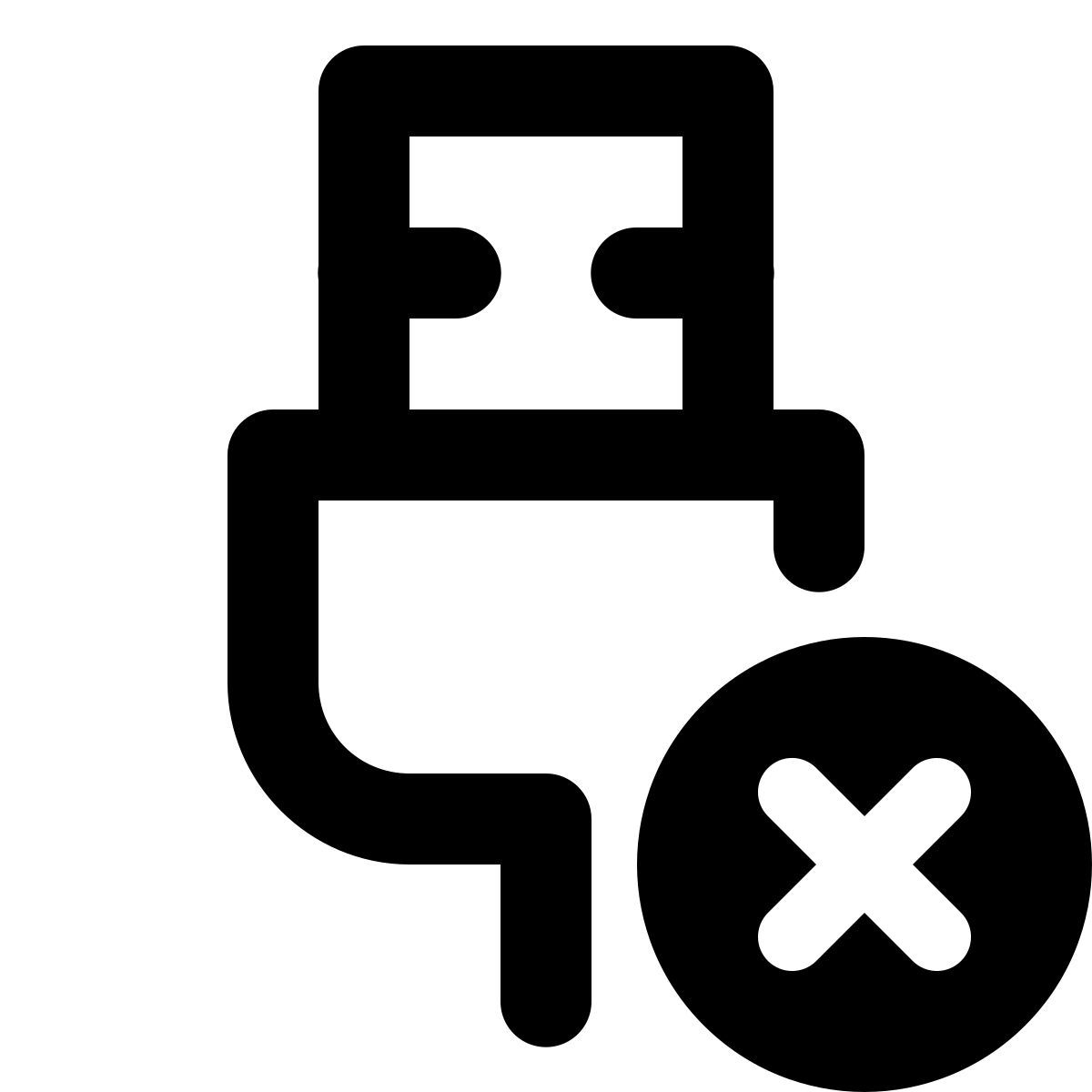 forma regular style usb 연결 해제 icon