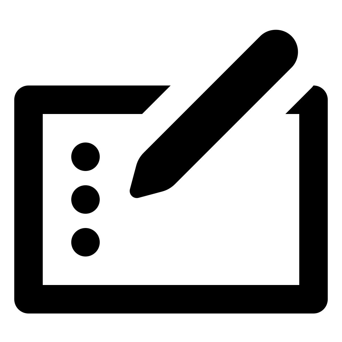 forma regular style tableta wacom icon