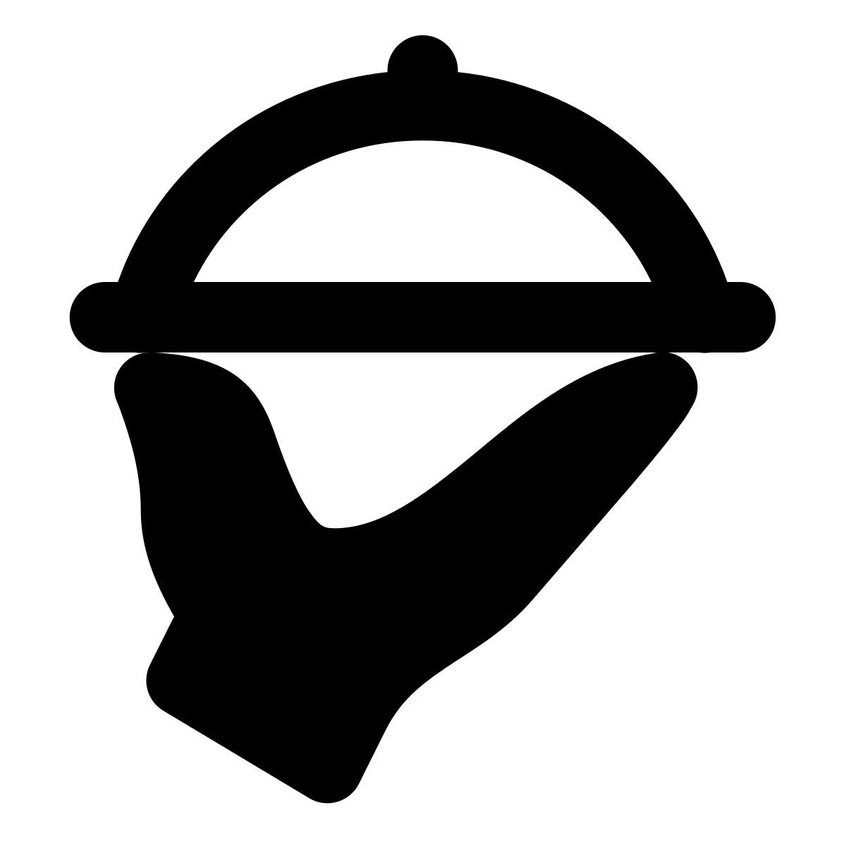 forma regular style 웨이터 icon