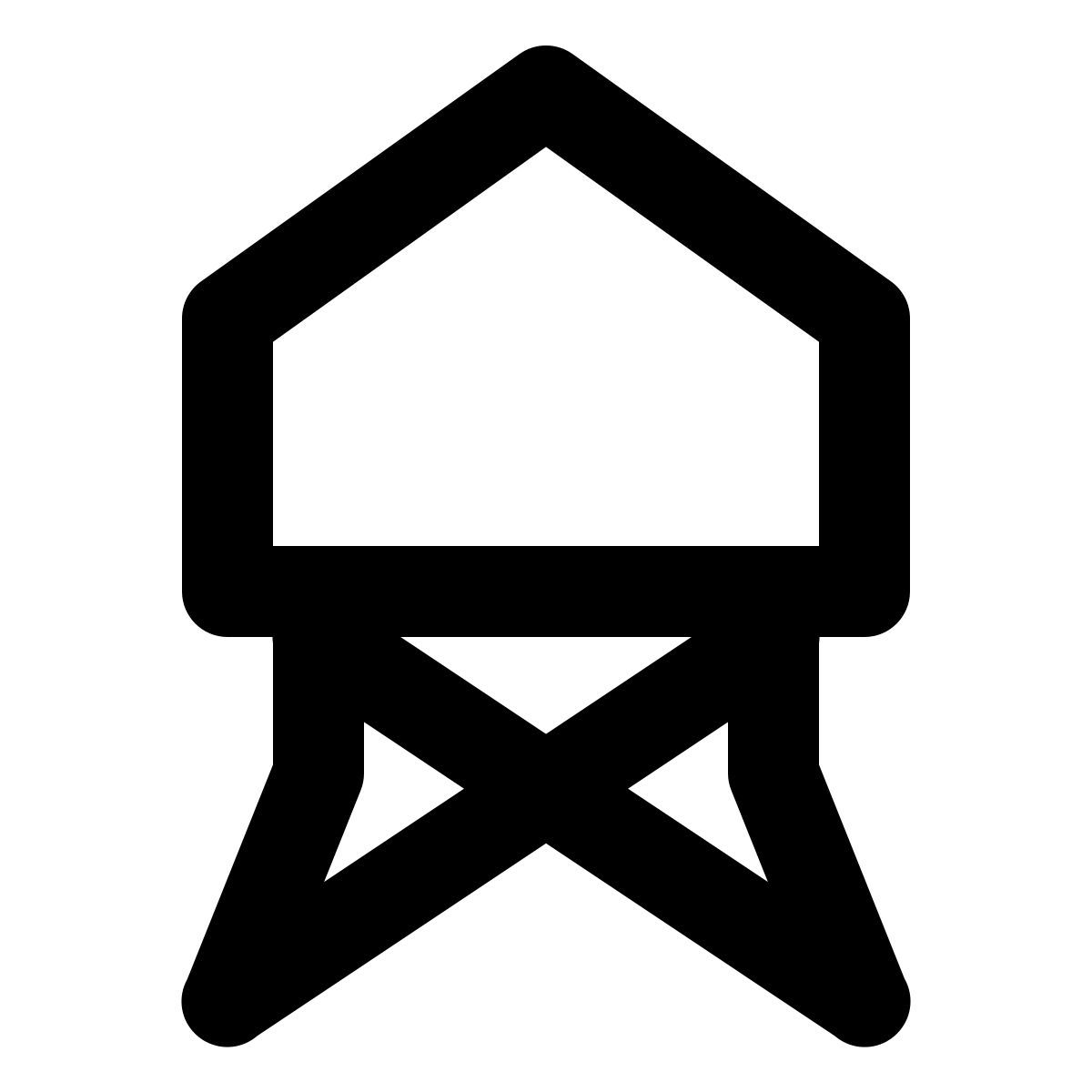 forma regular style 급수탑 icon