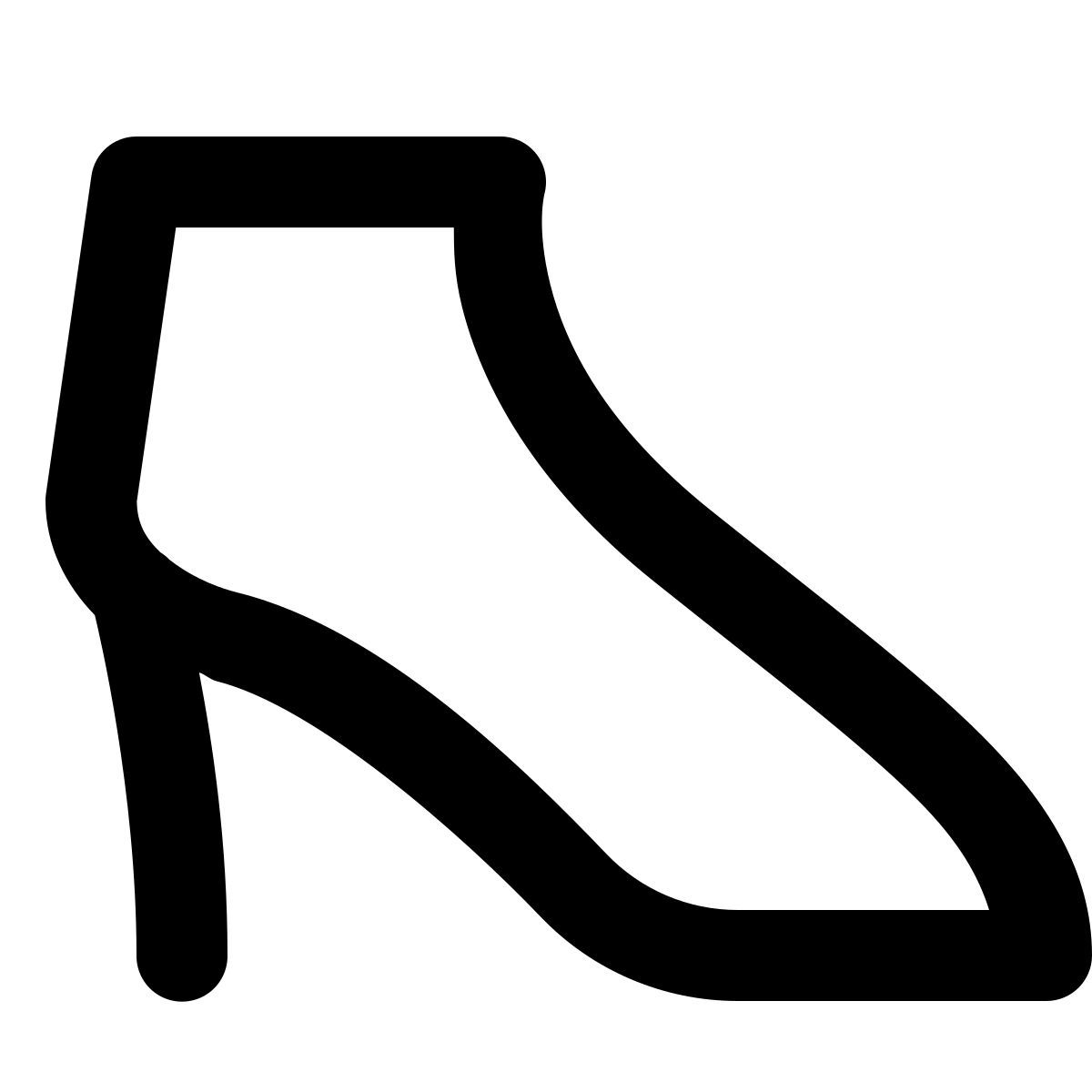 forma regular style 하이힐 icon