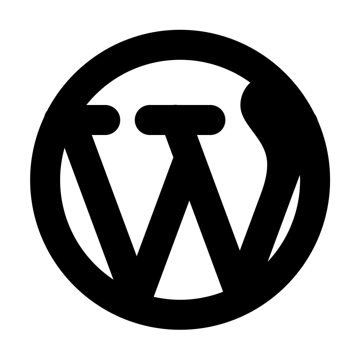 forma regular style wordpress icon