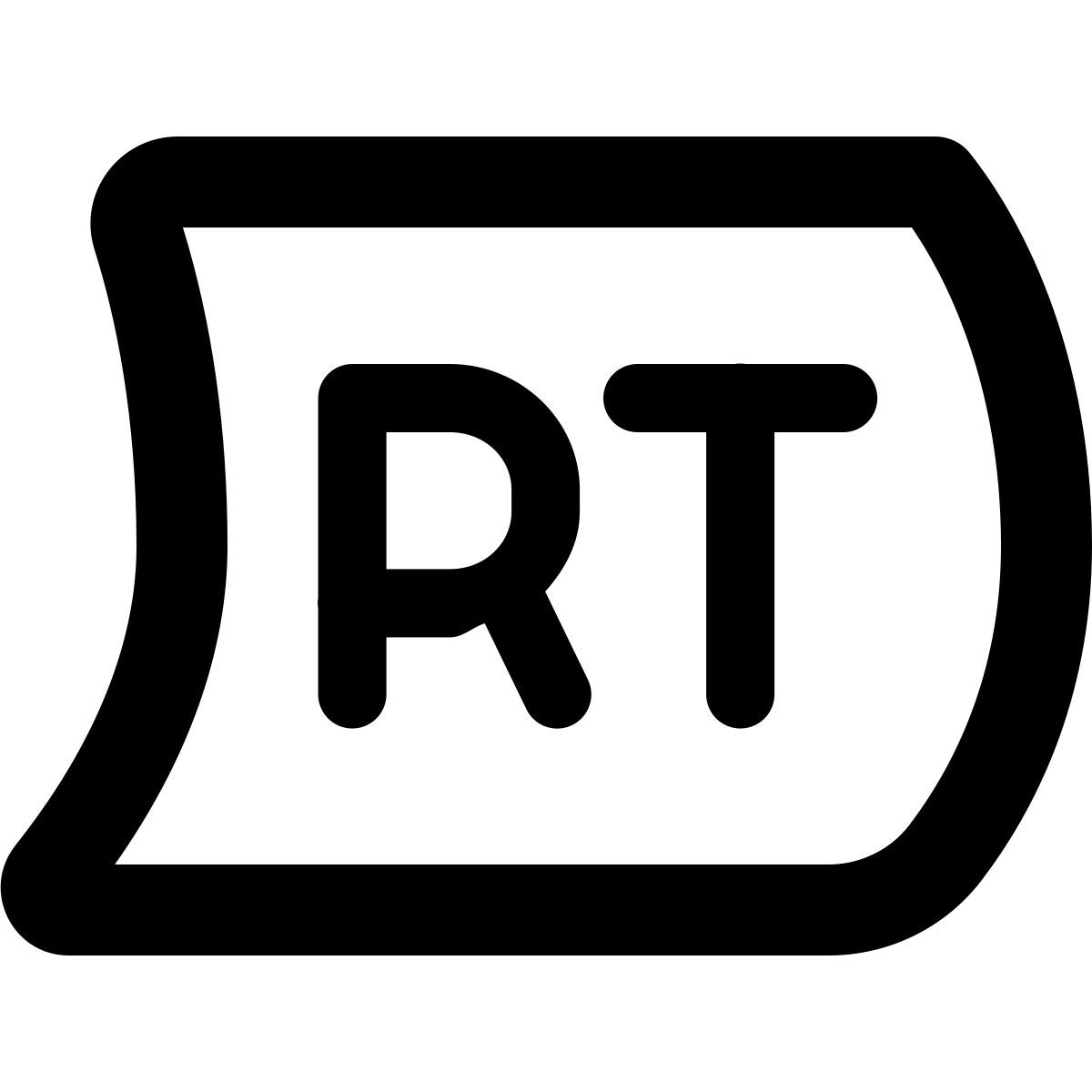 forma regular style xbox rt icon