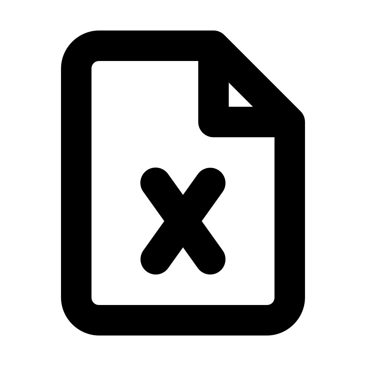 forma regular style xls icon