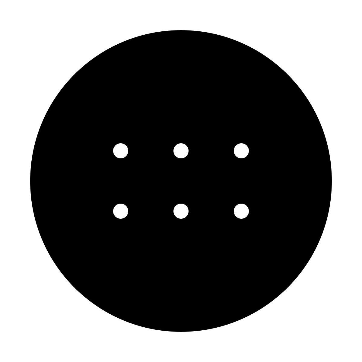 forma thin filled sharp style cajón de aplicaciones android icon