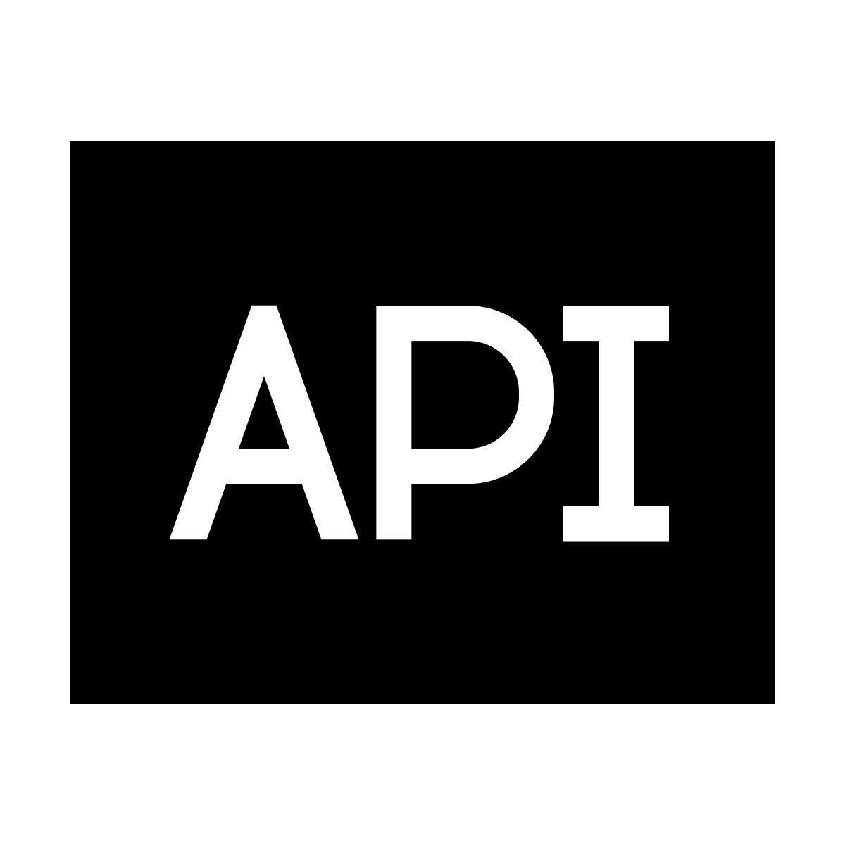 forma thin filled sharp style api icon