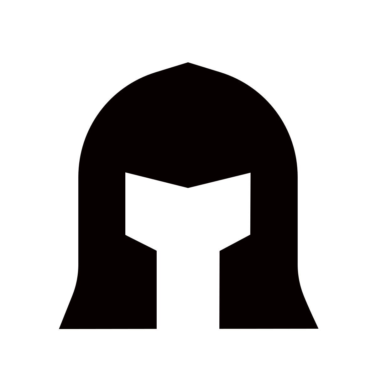 forma thin filled sharp style gepanzerter helm icon