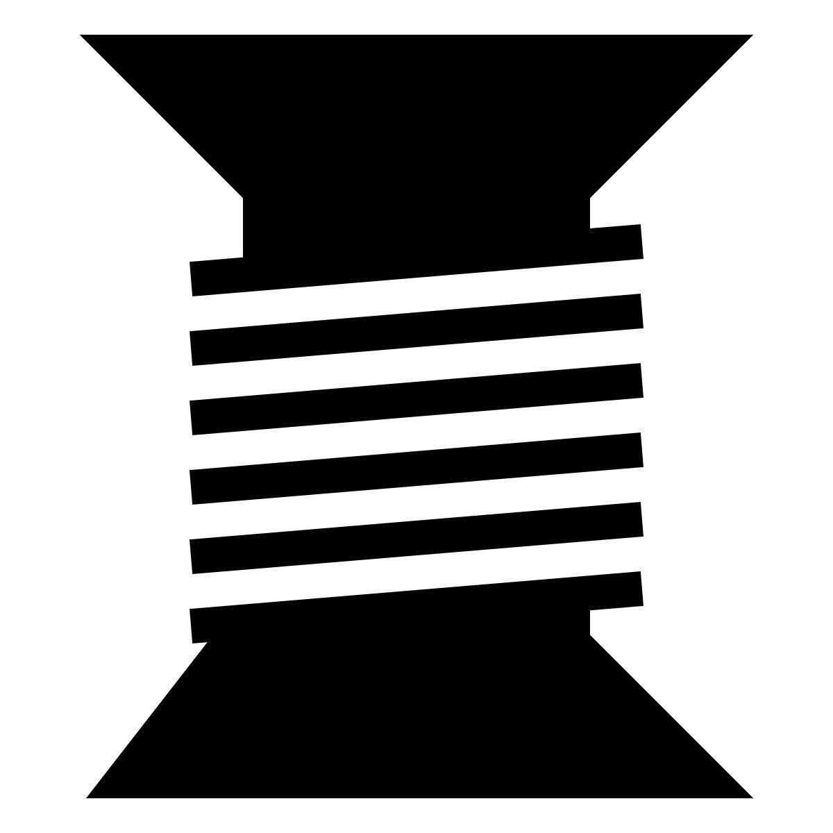 forma thin filled sharp style rocchetto icon