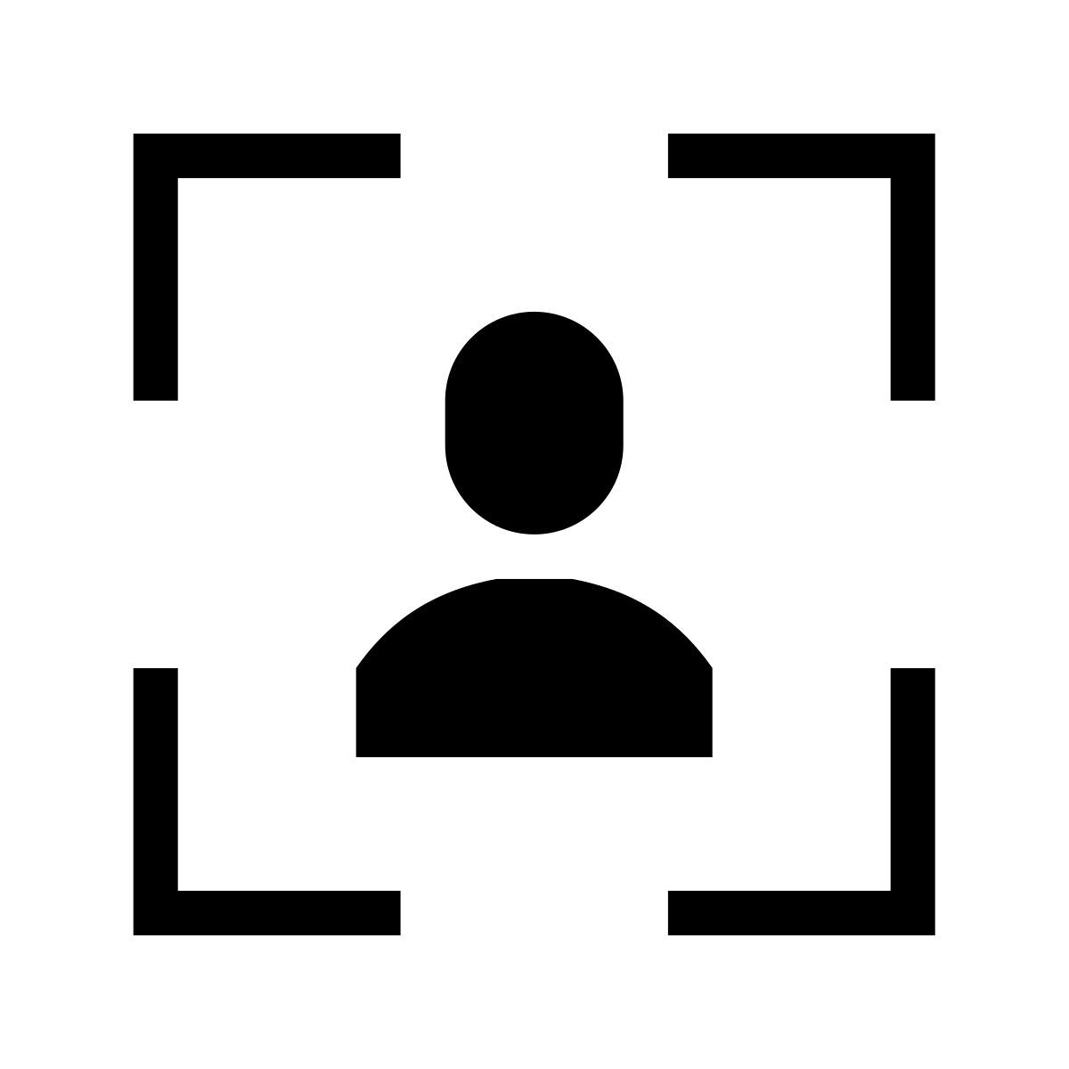 forma thin filled sharp style client management icon