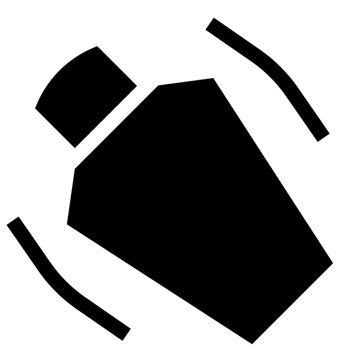 forma thin filled sharp style 칵테일 쉐이커 icon