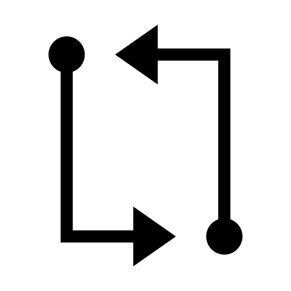 forma thin filled sharp style compare git icon