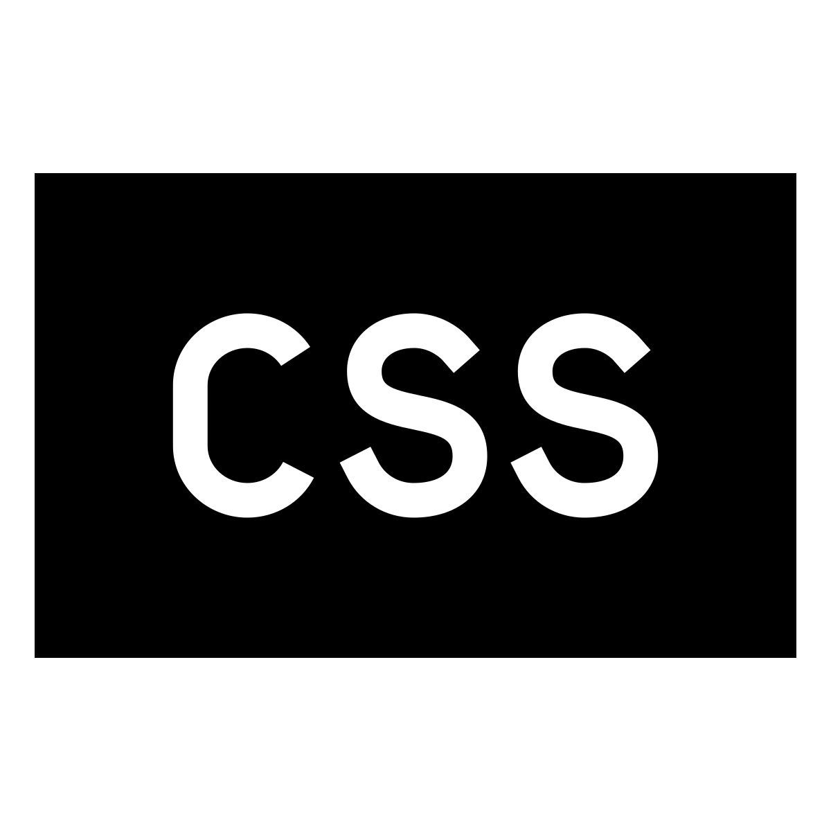 forma thin filled sharp style css icon