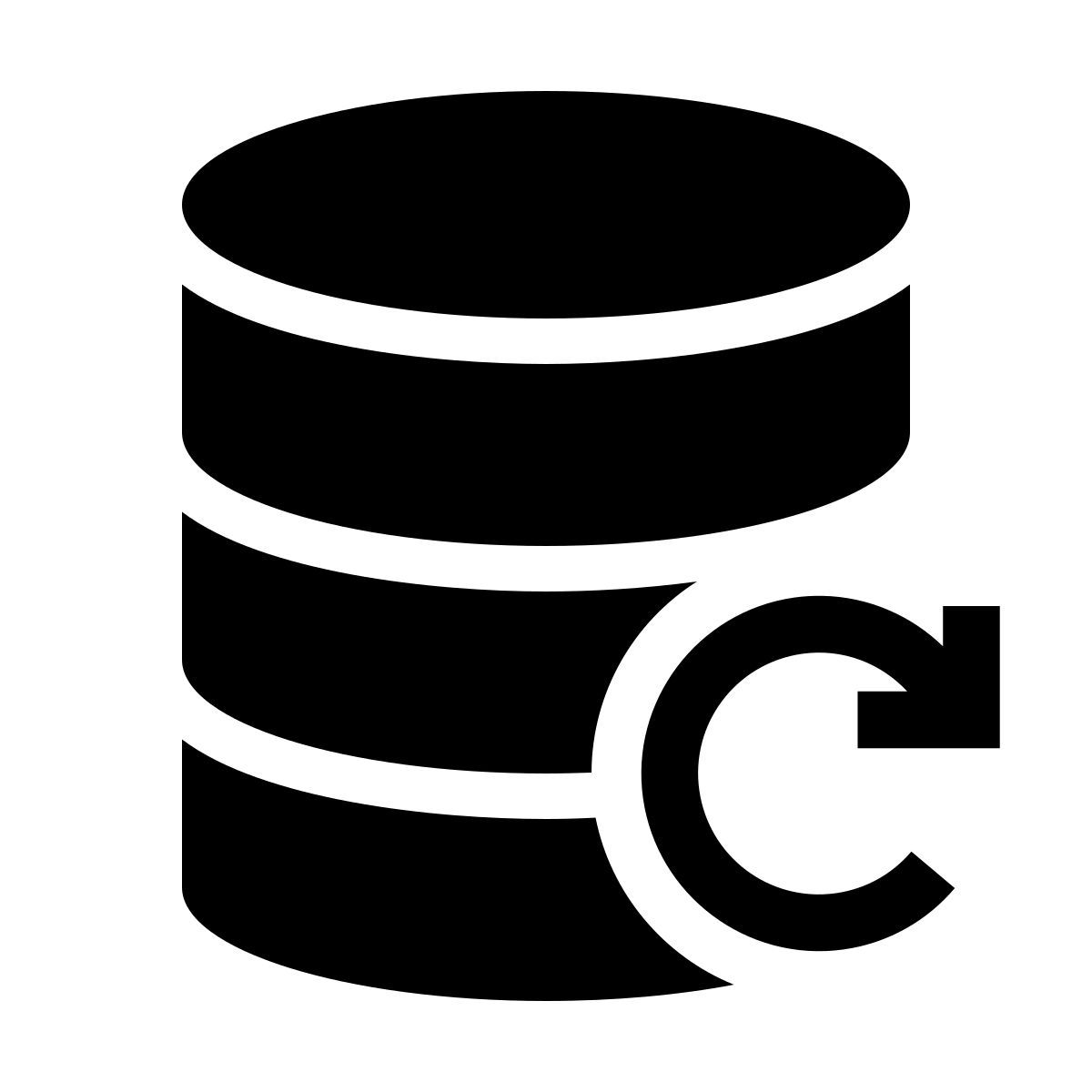 forma thin filled sharp style 数据备份 icon