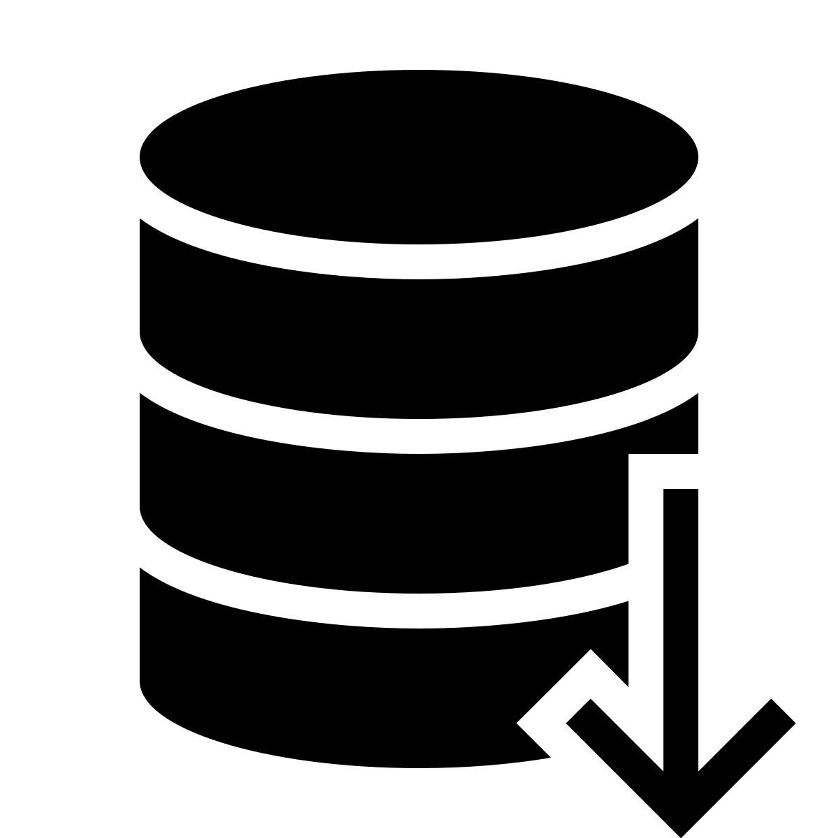 forma thin filled sharp style 数据库导出 icon