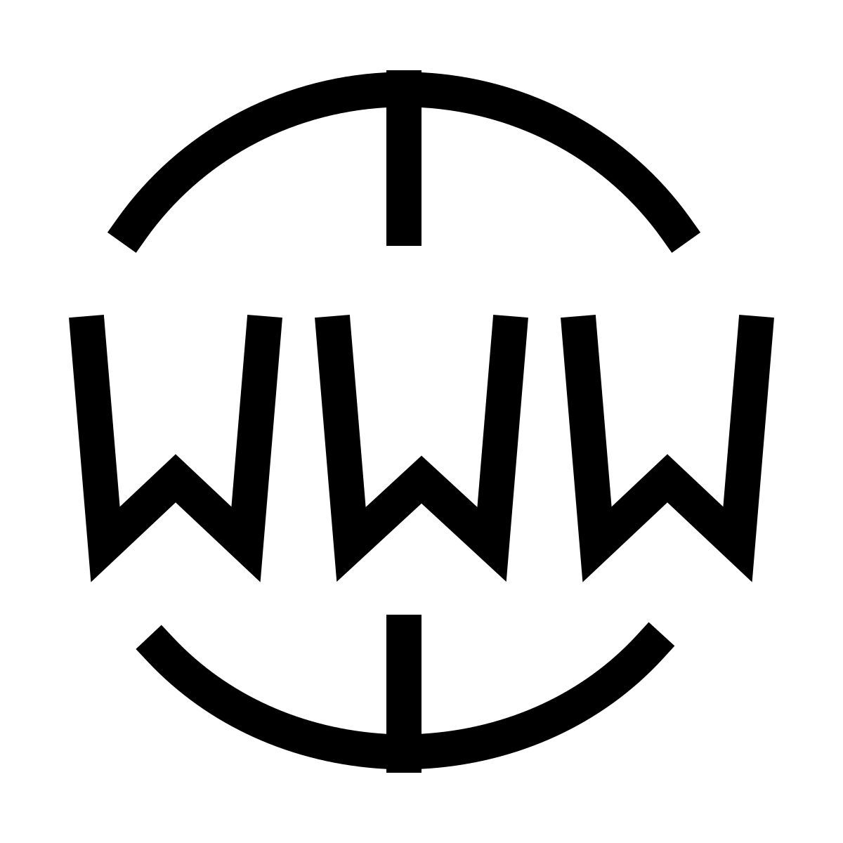 forma thin filled sharp style dominio icon